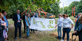 Oberbürgermeister Link erläutert Pläne für den Grünen Ring Süd