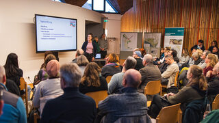 Eine Veranstaltung über die geplante Entwicklung