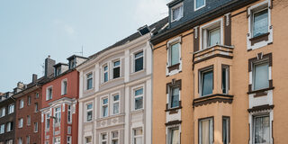 Ein Straßenzug in Hochfled