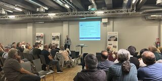 Plenum während eines Vortrages