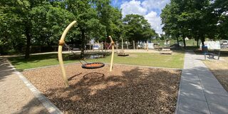 Der neue Spielplatz