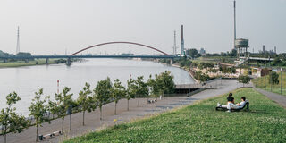 Promenade am Rheinpark