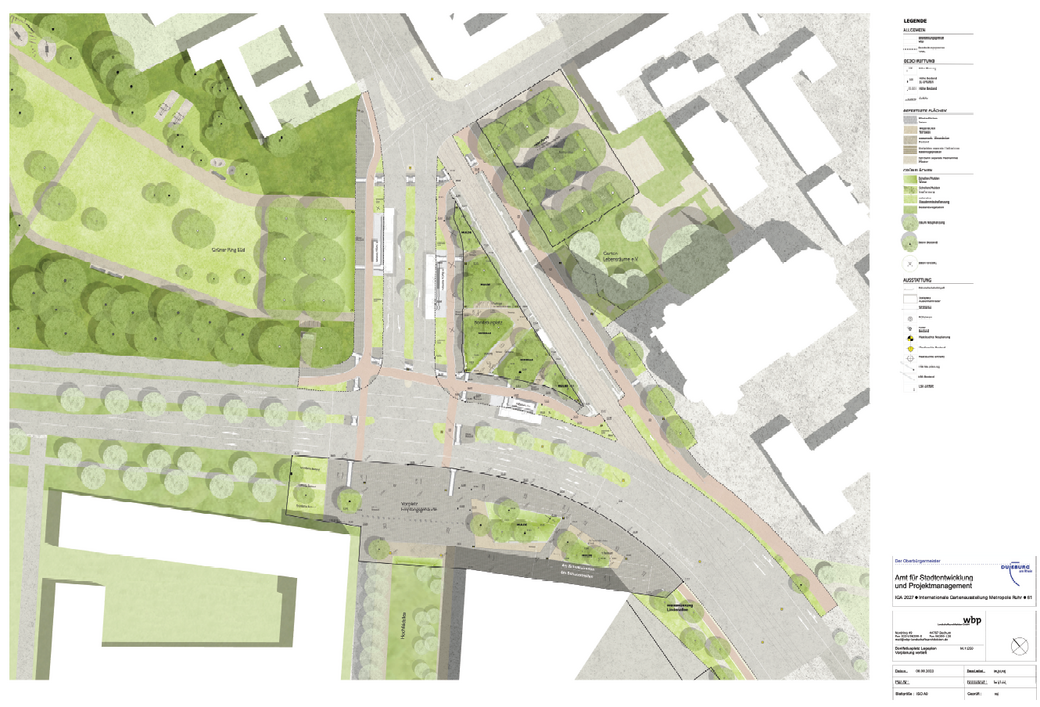 Visualisierung der geplanten Maßnahmen