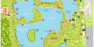 Wanderroute 3 Seen Rundgang