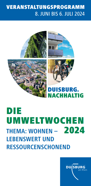 Veranstaltungsprogramm Duisburger Umweltwochen 2024