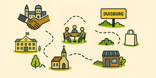 Darstellung von Duisburgsweg zur Fairtrade-Stadt