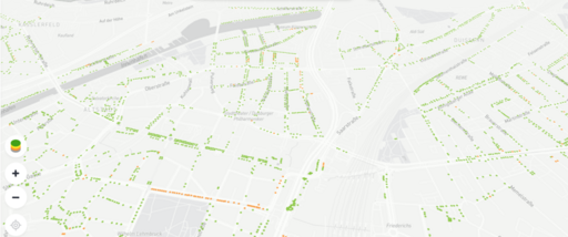 Kartenauszug von Duisburg aus du-giesst.de