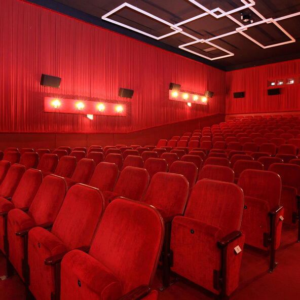 Cinema auditorium at the filmforum Duisburg