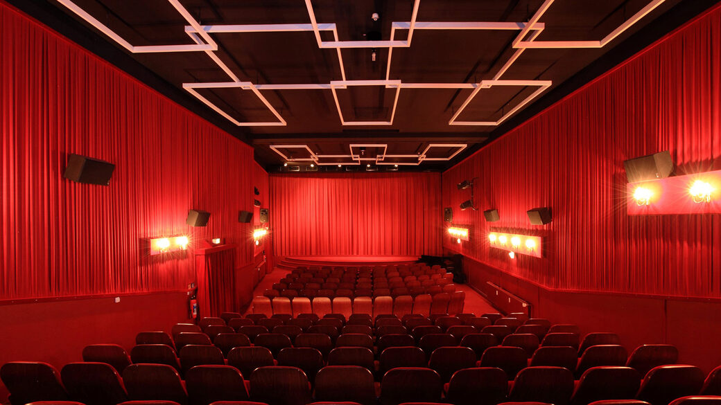 Cinema auditorium at the filmforum in Duisburg