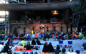 Cultural event in the Landschaftspark
