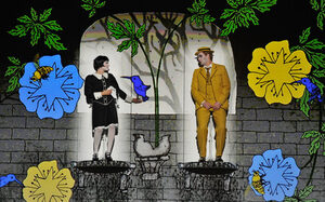 "Die Zauberflöte": Anke Krabbe (Pamina), Richard Šveda (Papageno)