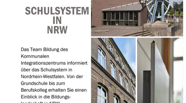 Flyer Infoabend Schulsystem NRW