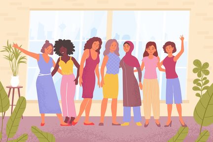 Womens Day Flat Illustration