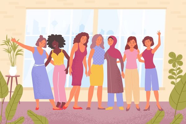Womens Day Flat Illustration