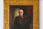 Details des Ratsaals, Portrait Otto von Bismark, erster Reichskanzler des Deutschen Reichs von 1871 bis 1890. 12.01.2024
