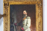 Details des Ratsaals, Portrait Kaiser Friedrich III.