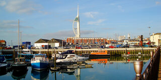 Hafen von Portsmouth
