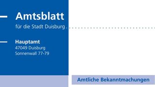 Symbolbild Amtsblatt