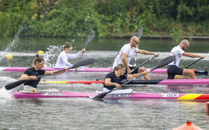 Kanu Trainingslager vor Olympia