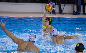 Wasserball Spielaktion