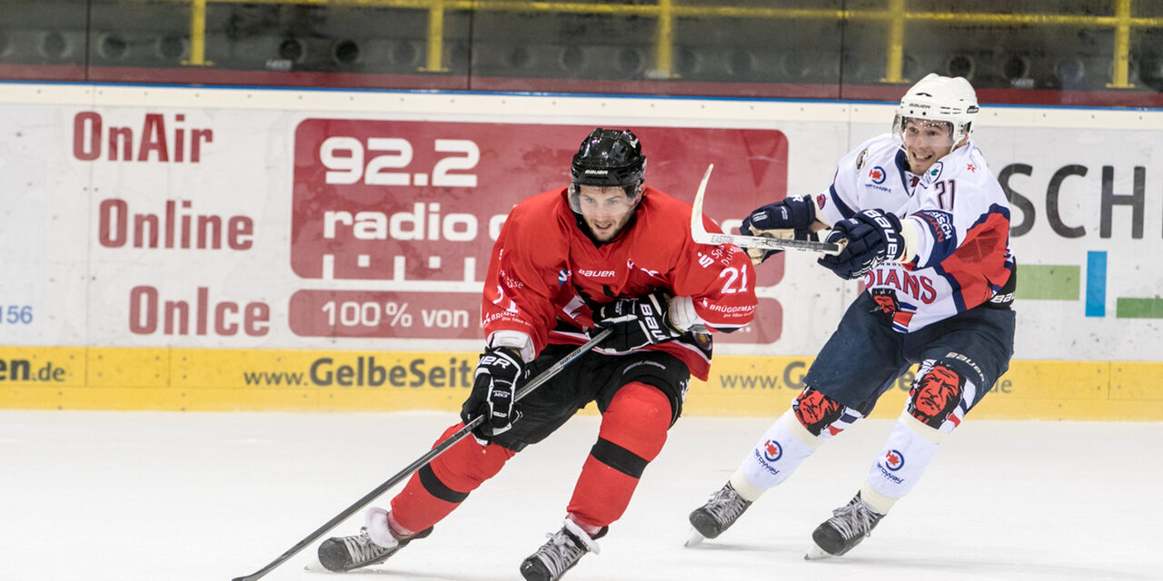 Spieler attackiert den Gegner