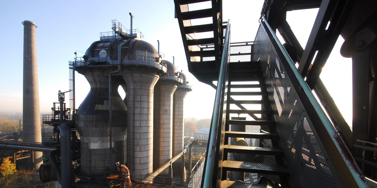 Landschaftspark Duisburg-Nord im Herbst