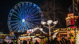 Weihnachtsmarkt in Duisburger Innenstadt