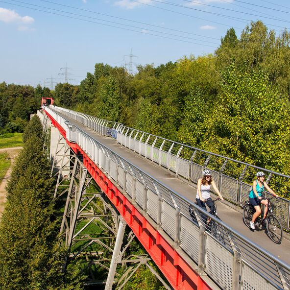 Erzbahntrasse in Gelsenkirchen im radrevier.ruhr