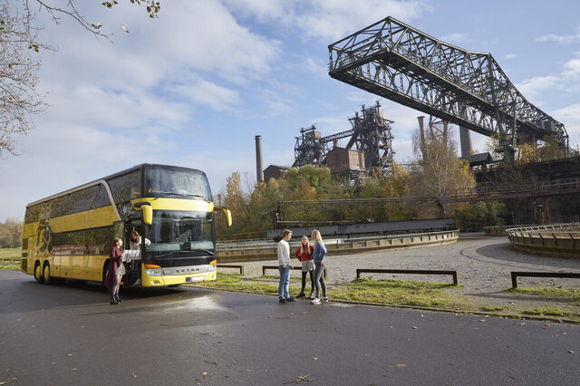 Reisebus Landschaftspark Duisburg-Nord