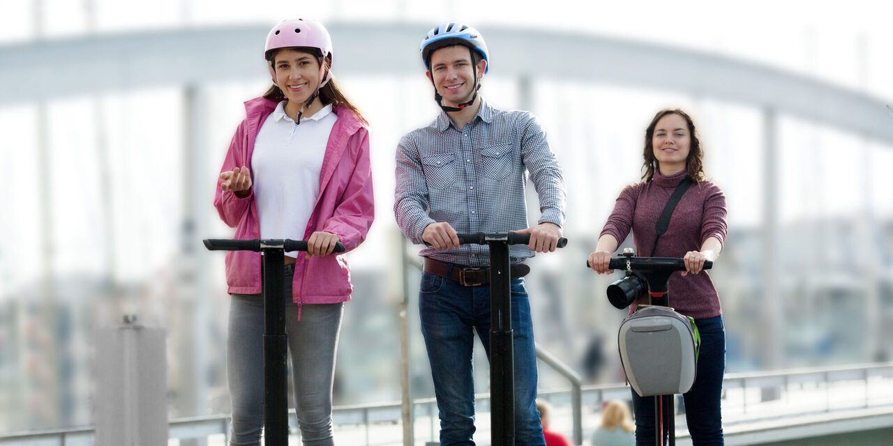 Segway® Touren - 3 Personen auf Segways