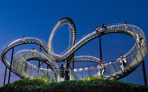 Leuchtende Windungen von Tiger & Turtle