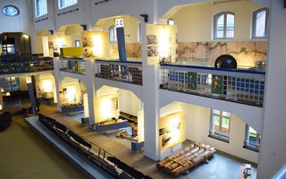 Museum der Deutschen Binnenschifffahrt Duisburg Ausstellungsräume