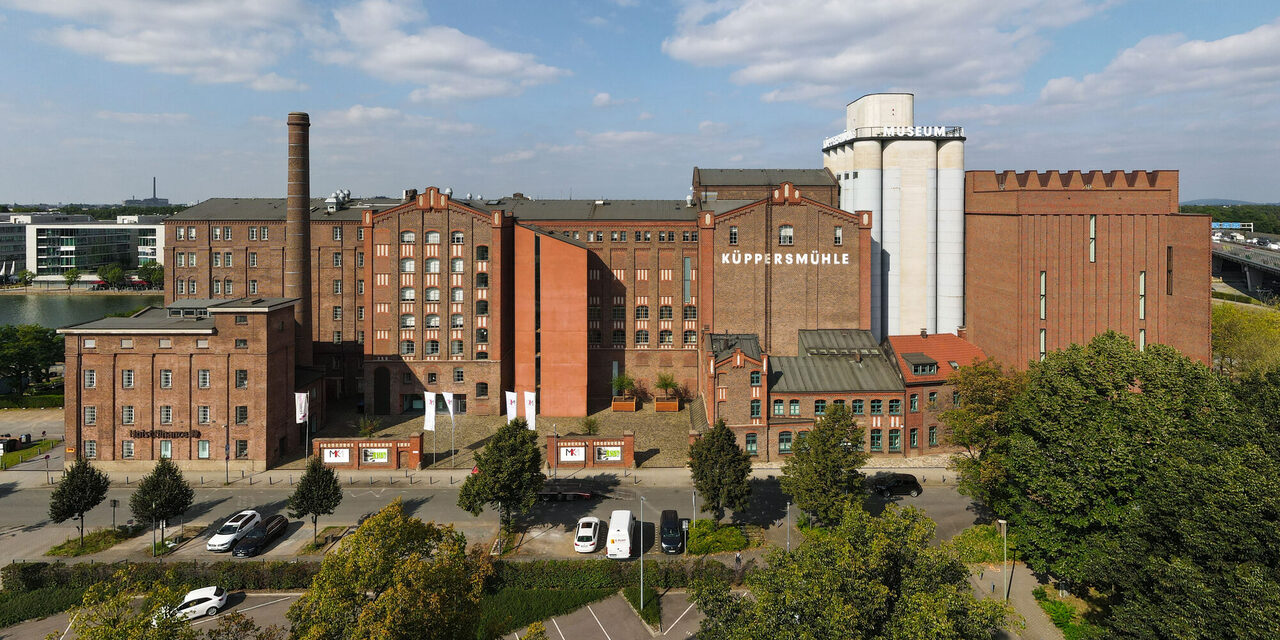 Museum Küppersmühle von oben