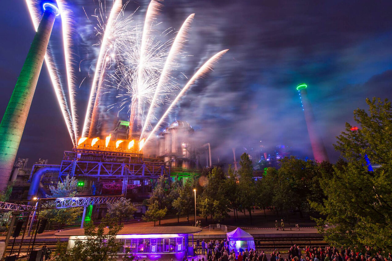Extraschicht im Landschaftspark Duisburg-Nord