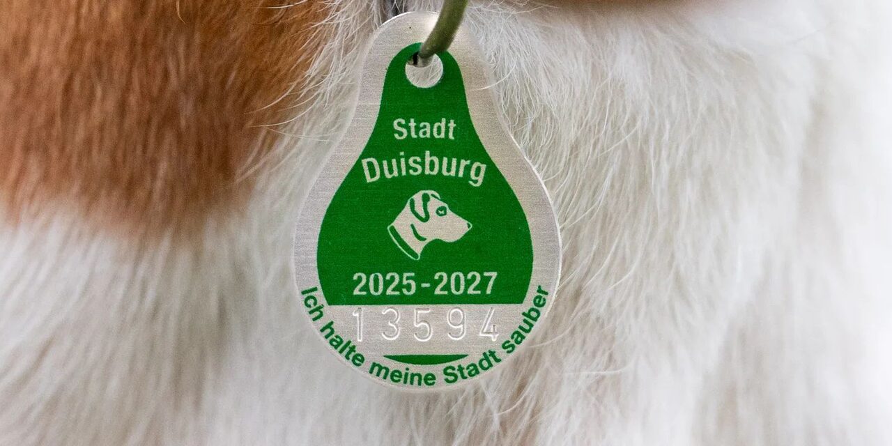 Hundesteuermarke