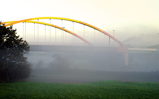 Nebel auf der Ruhr