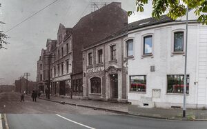 Alt Neu ansicht Friemersheimer Bahnhof