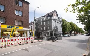 Rheinhausen - Friedrich-Alfred-Straße 87. Ende der 1950er Jahre.