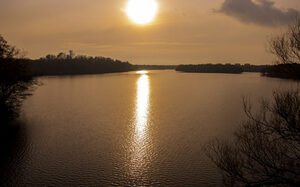 See bei Sonnenuntergang